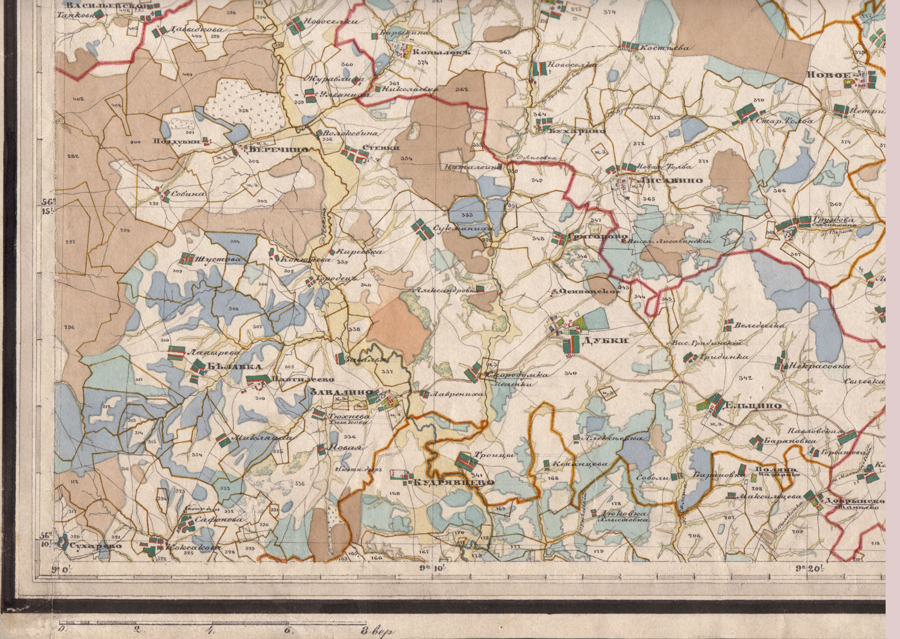 Карта менде ярославской губернии 1857 смотреть